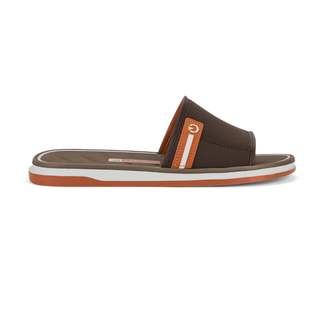 Grendene Chinelo CARTAGO MALAGA 12377-AY672 MarromLaranja -3-